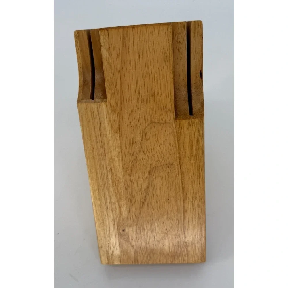 Miracle Blade Wooden Knife‎ Holder Block 15 Slots Block Only